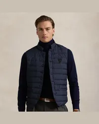 Ralph Lauren Daunen-Steppweste mit fallendem Revers Blue