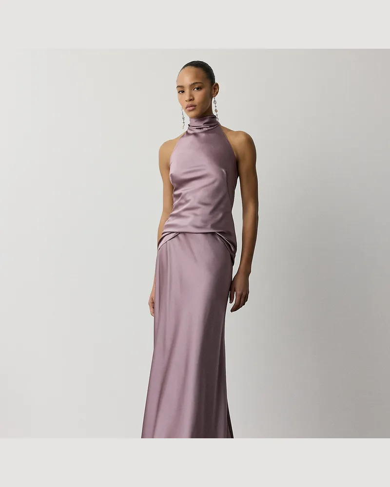 Ralph Lauren Rock Masina aus Satin Purple