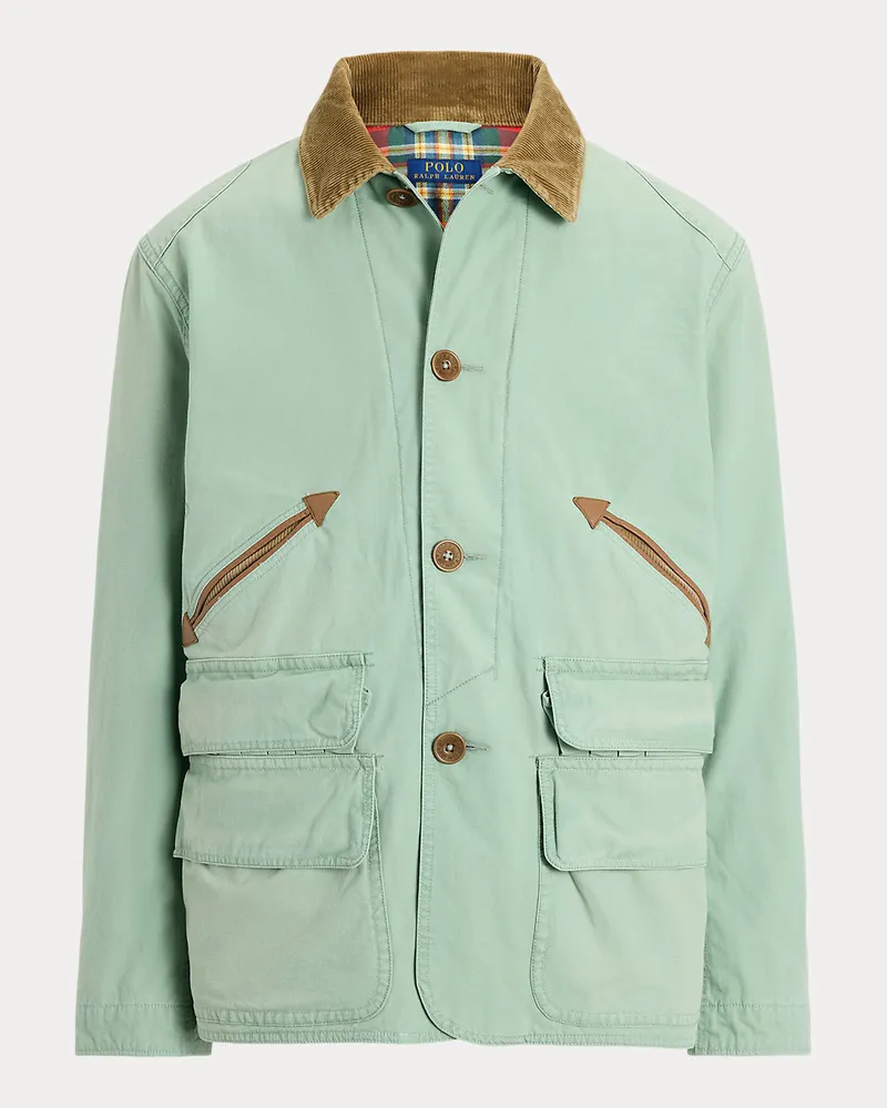 Ralph Lauren Feldjacke aus Segeltuch Green