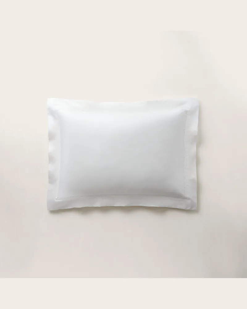 Ralph Lauren Home Dekokissenbezug Palmer aus Perkal White