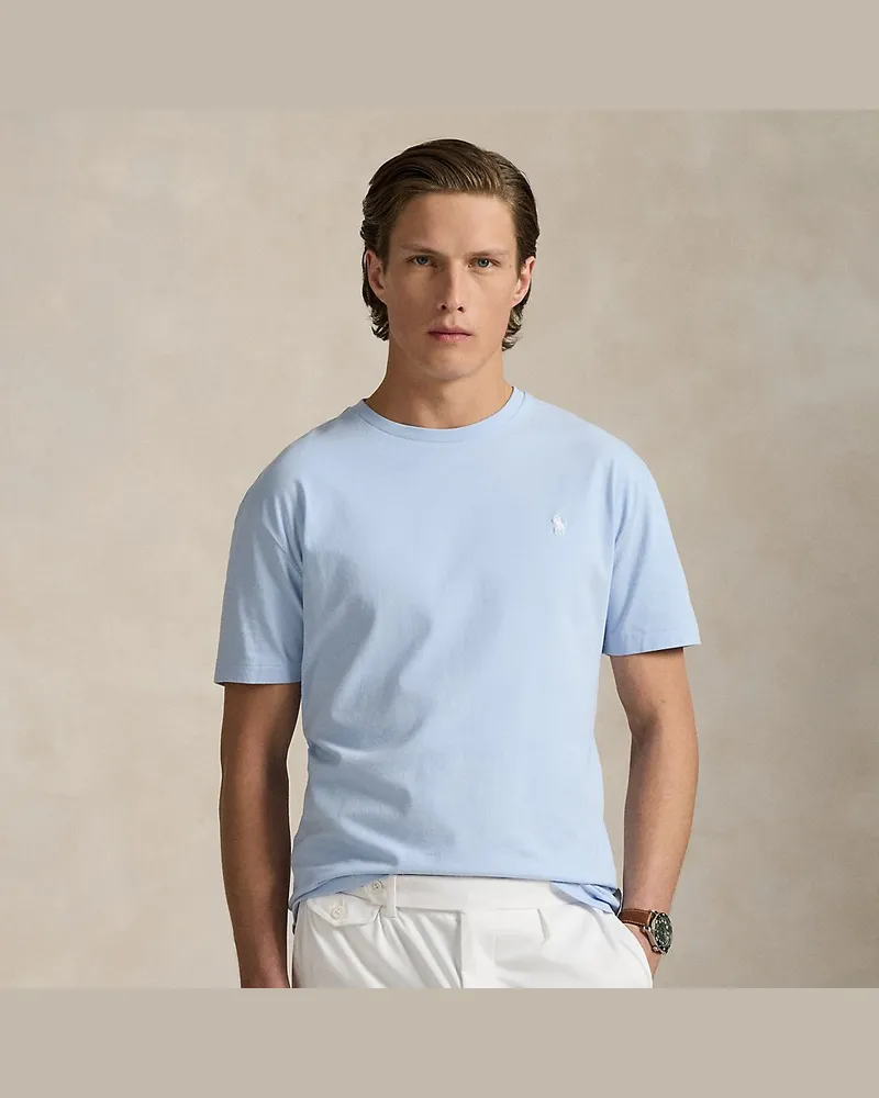 Ralph Lauren Classic-Fit Jersey-T-Shirt Wimbledon Blue