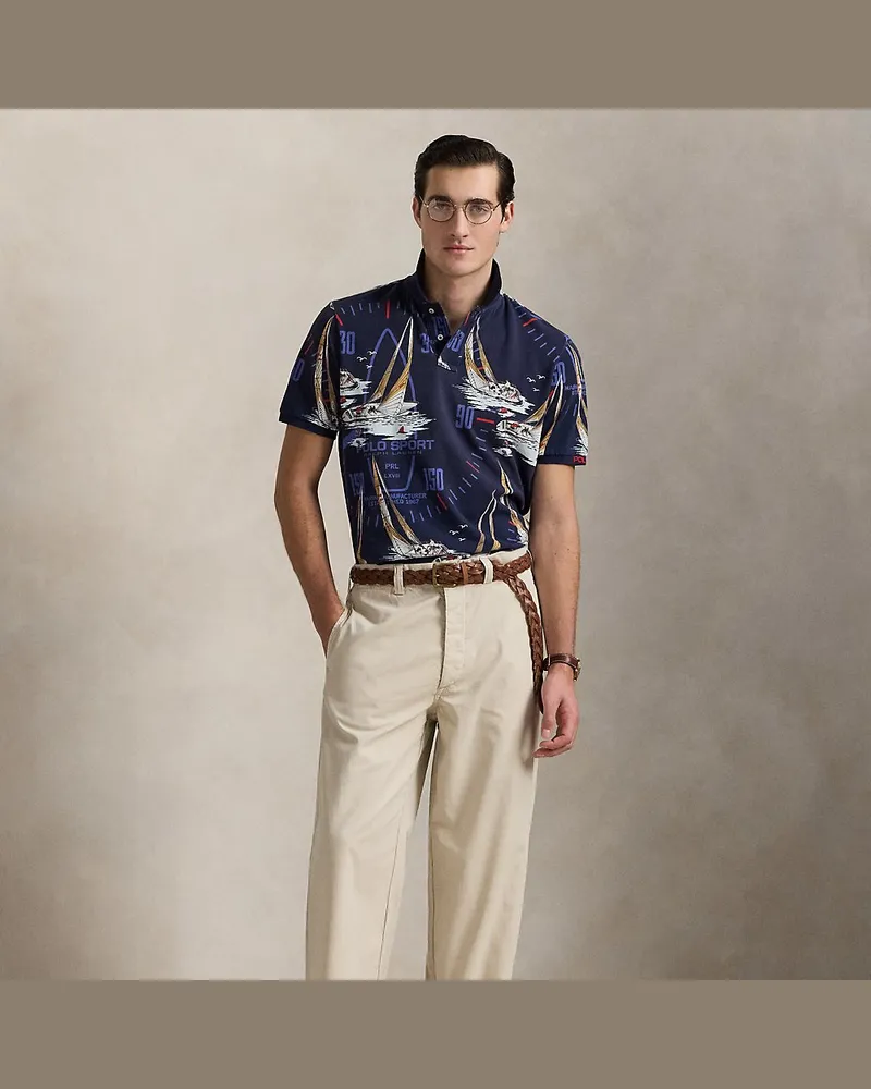 Ralph Lauren Maritimes Classic-Fit Piqué-Poloshirt Multi