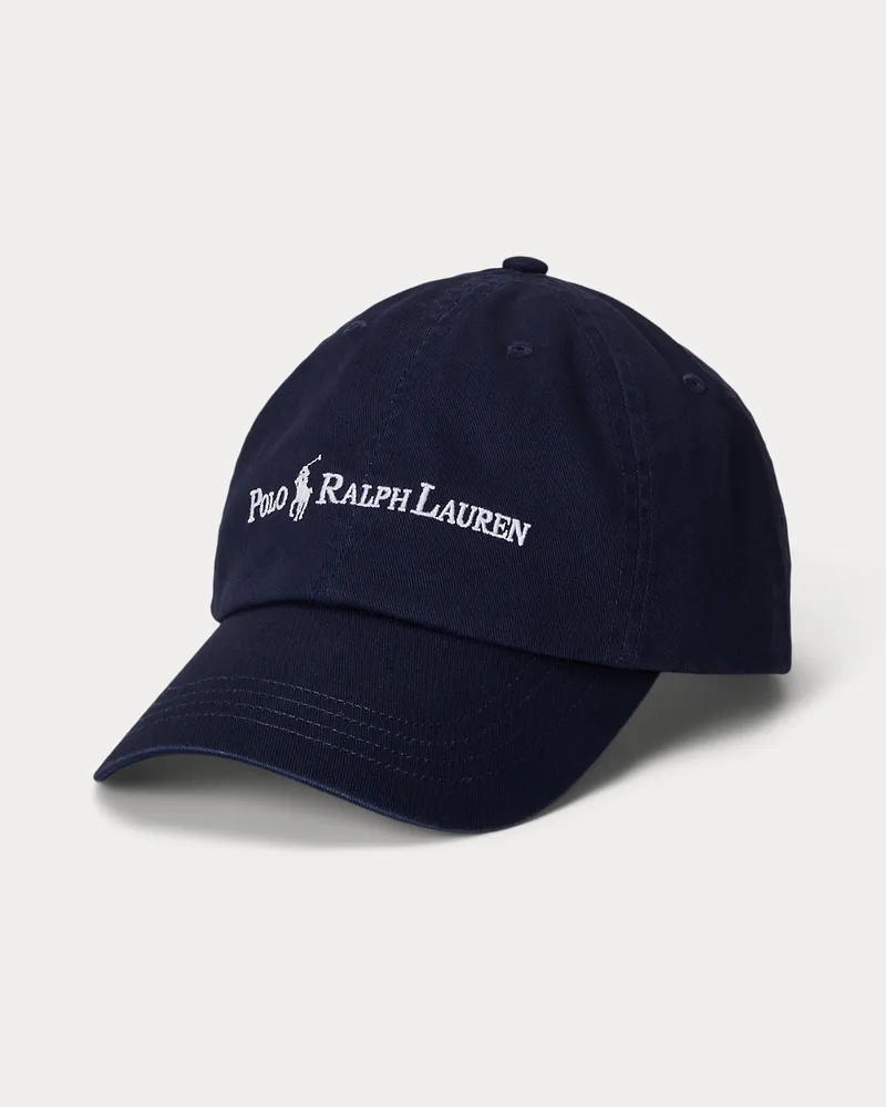 Ralph Lauren Baseballkappe aus Baumwolltwill Blue