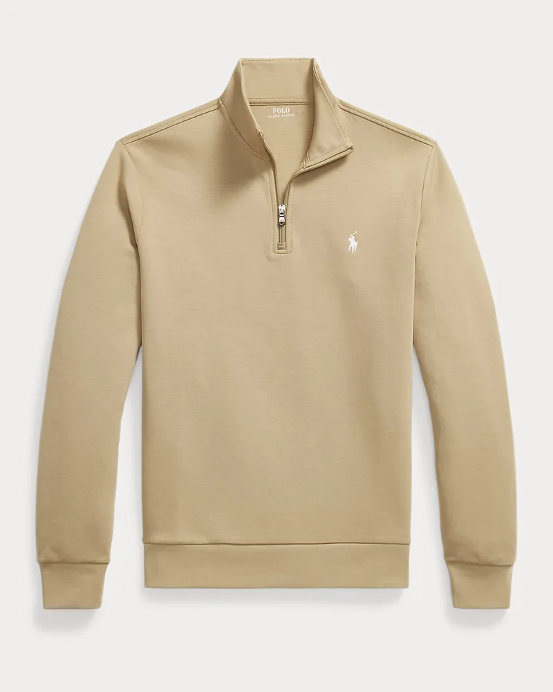 Ralph Lauren Pullover mit Viertelreißverschluss Brown
