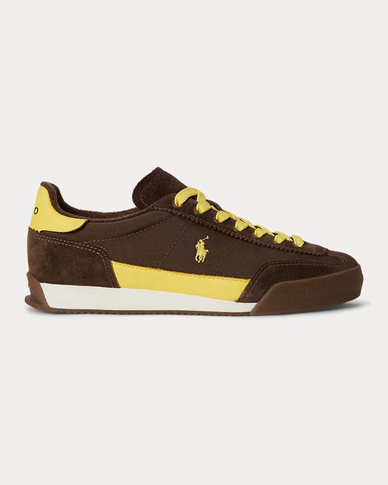 Ralph Lauren Sneaker Hester aus Wildleder Brown