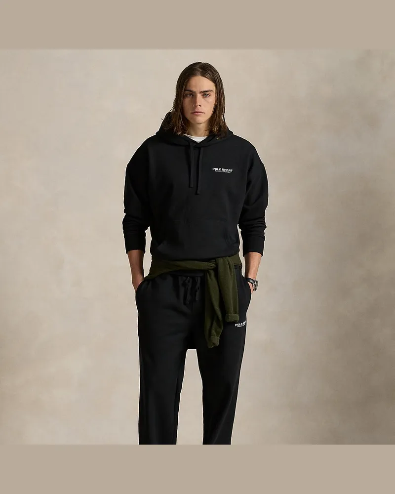 Ralph Lauren Relaxed-Fit Kapuzenpullover Polo Sport Black