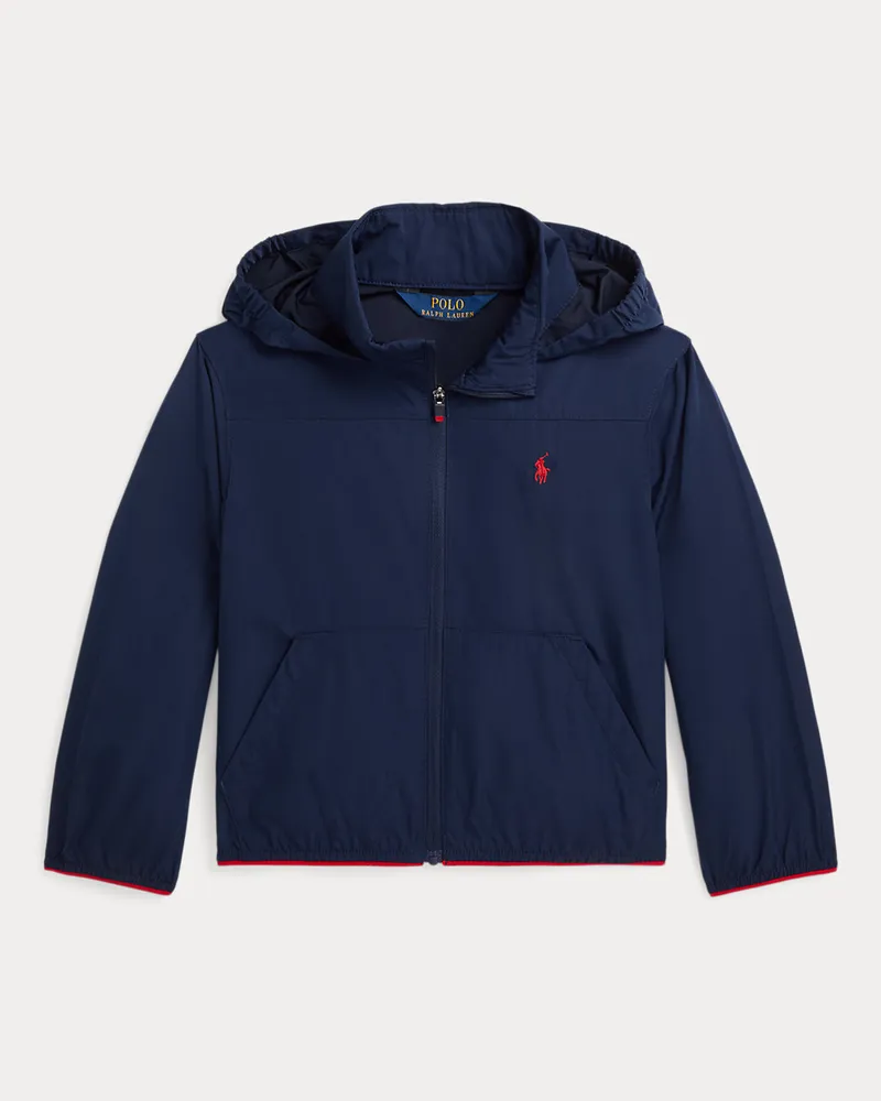 Ralph Lauren Verstaubare Kapuzenjacke Blue