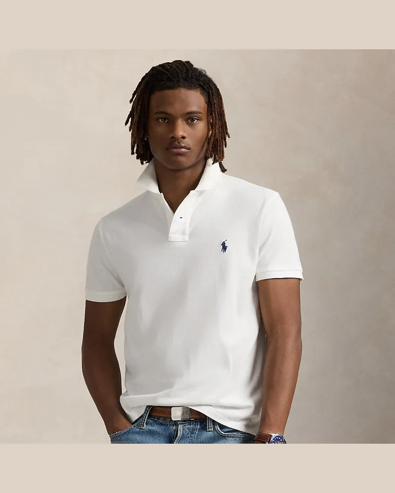 Ralph Lauren Das legendäre Piqué-Poloshirt White