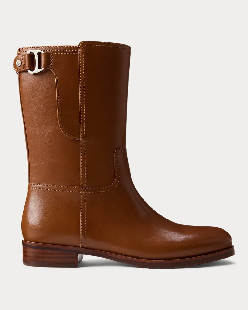 Ralph Lauren Stiefel Tasha aus Kalbsleder Brown