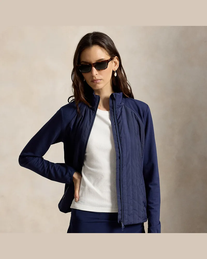 Ralph Lauren Hybrid-Jacke mit Schornsteinkragen Blue