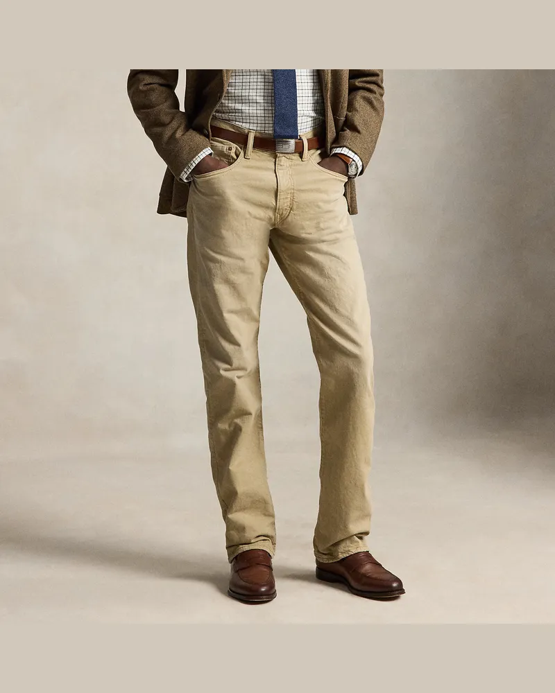 Ralph Lauren Straight-Fit Jeans Hampton Tan