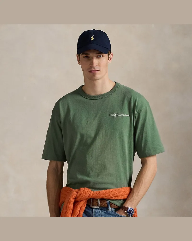 Ralph Lauren Relaxed-Fit Jersey-T-Shirt mit Logo Cream