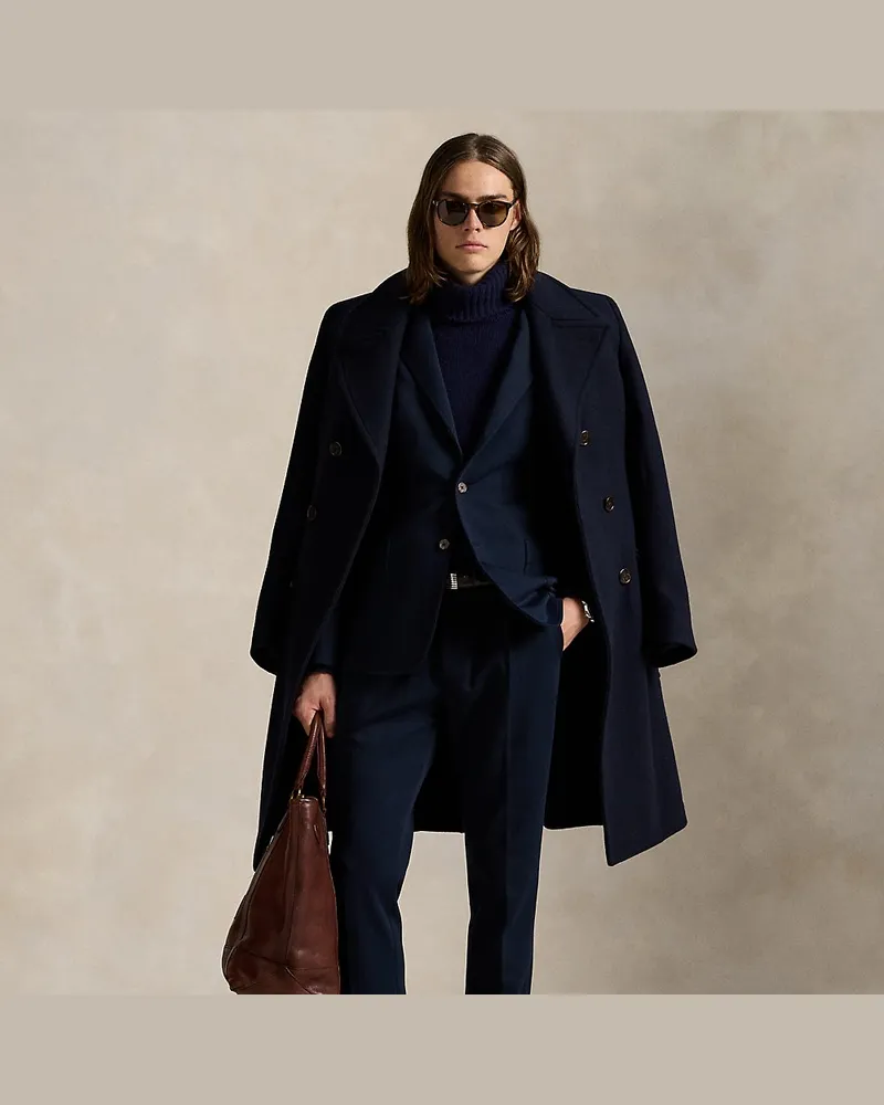 Ralph Lauren Doppellagige Anzughose Blue