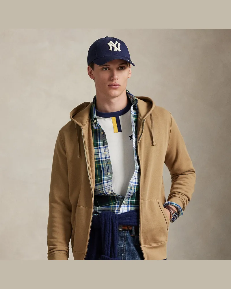 Ralph Lauren Konfektioniert gefärbte Kapuzenjacke Tan