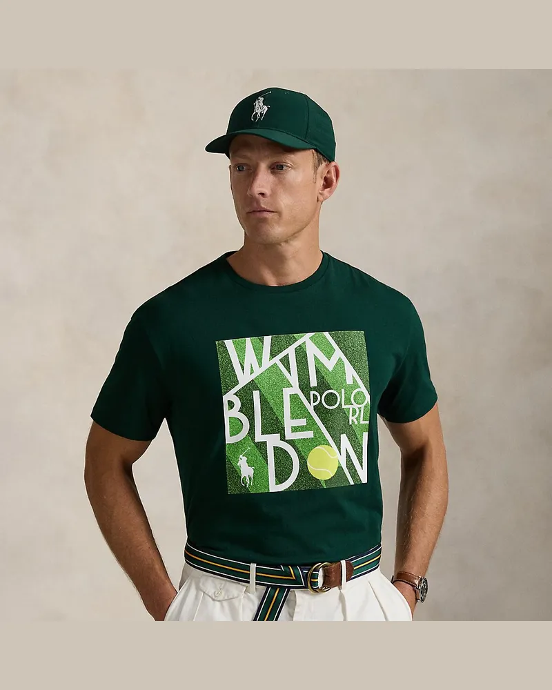 Ralph Lauren Classic-Fit Logo-T-Shirt Wimbledon Green