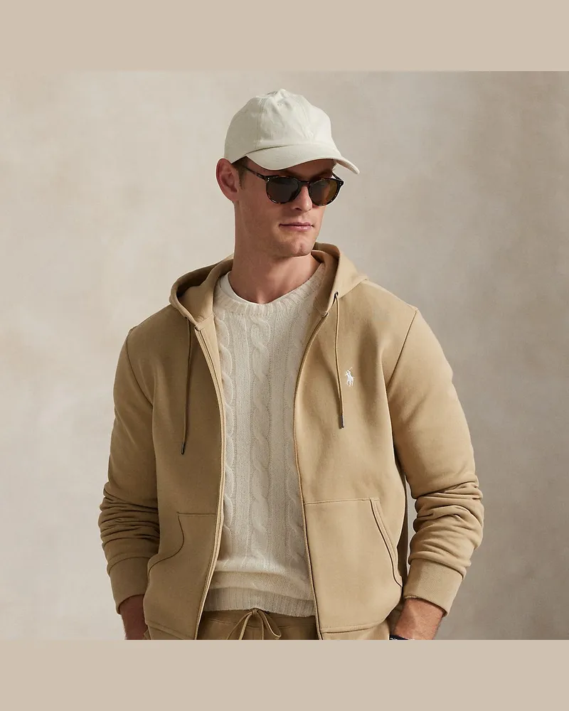 Ralph Lauren Doppellagige Kapuzenjacke Tan
