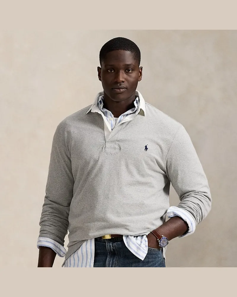 Ralph Lauren Große Größen - Das klassische Rugbyhemd Grey
