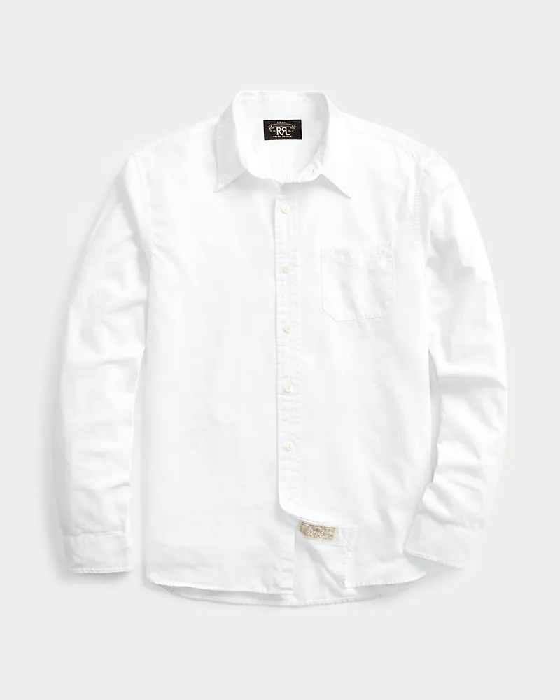 Ralph Lauren Arbeitshemd aus Twill White