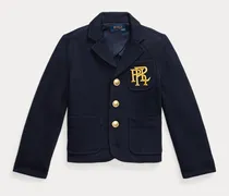 Doppellagiger Blazer mit Logo