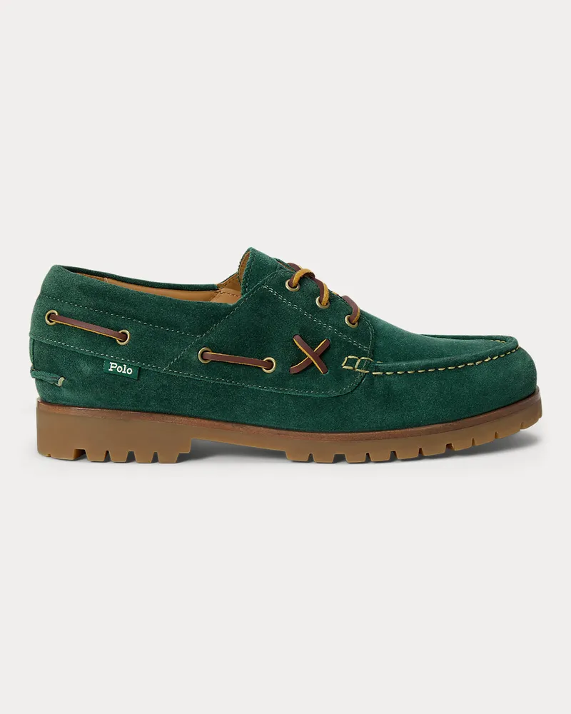 Ralph Lauren Bootsschuh Ranger aus Wildleder Green