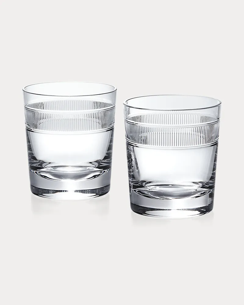Ralph Lauren Home Tumbler-Geschenkset Langley Clear