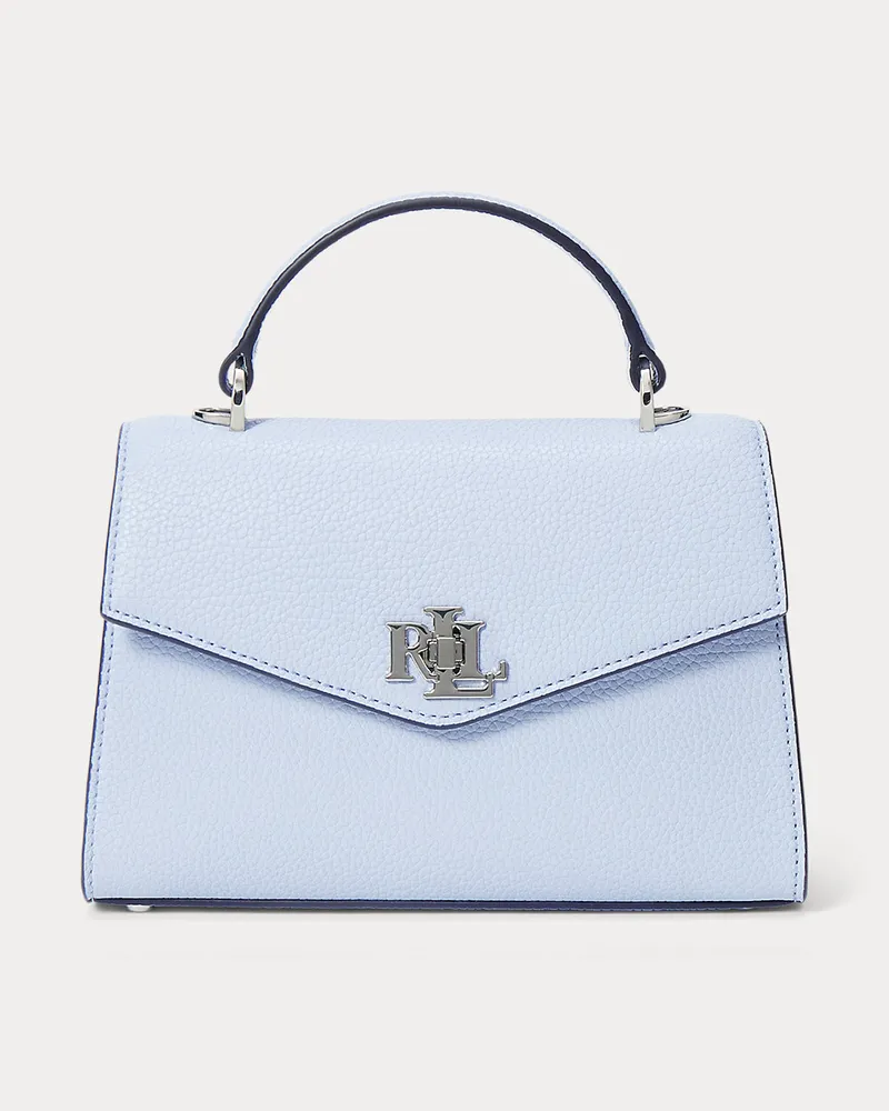Ralph Lauren Kleine Beuteltasche Farrah aus Leder Blue