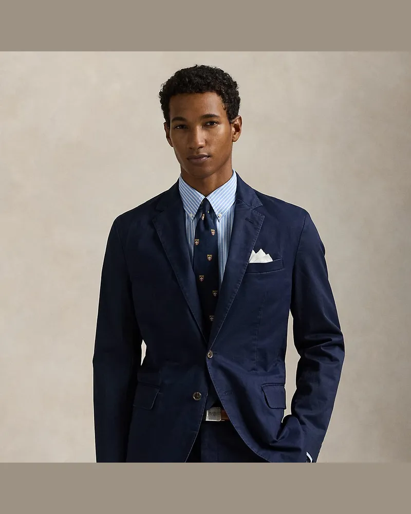 Ralph Lauren Unstrukturierte Modern-Fit Polo-Jacke Blue