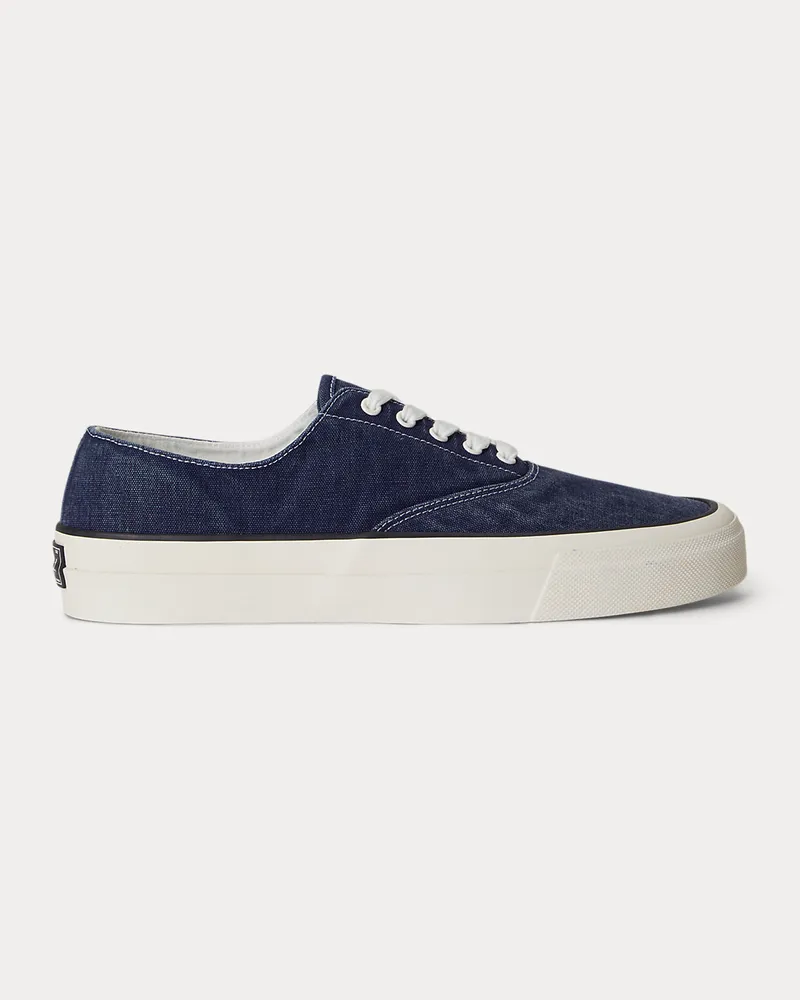 Ralph Lauren Sneaker Keaton aus Segeltuch Blue