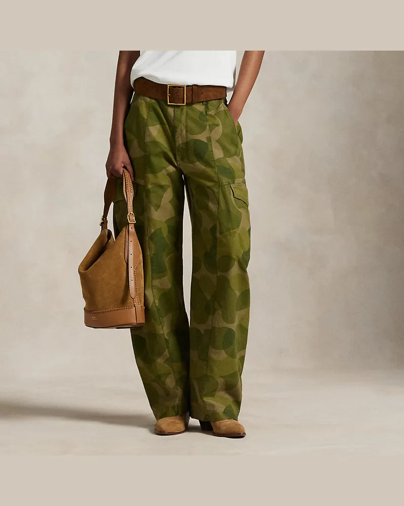 Ralph Lauren Cargohose mit Grafik Green