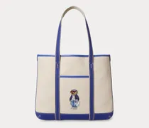 Kleine Shopper-Tasche mit Polo Bear