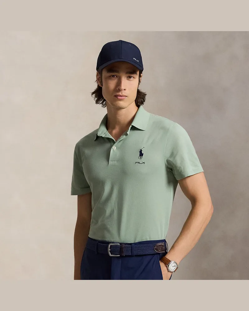 Ralph Lauren Tailored-Fit Performance-Poloshirt Green