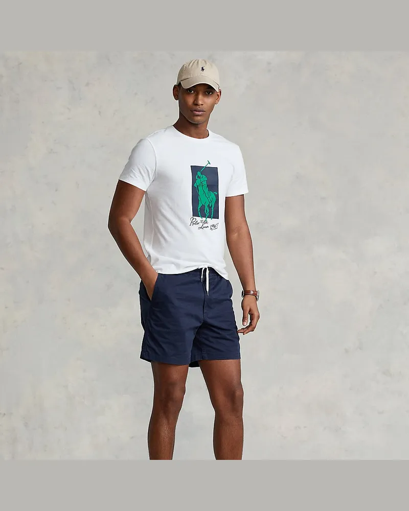 Ralph Lauren Shorts Polo Prepster aus Stretch-Chino Blue