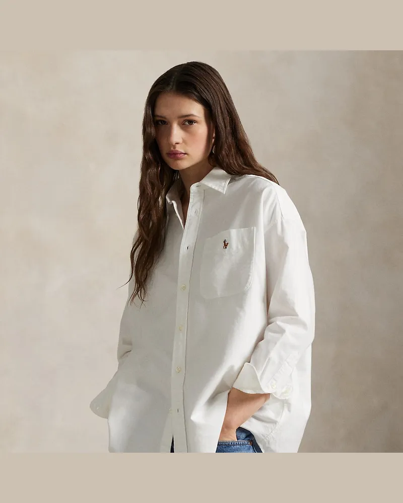 Ralph Lauren Das Big-Fit Hemd aus Baumwolloxford White