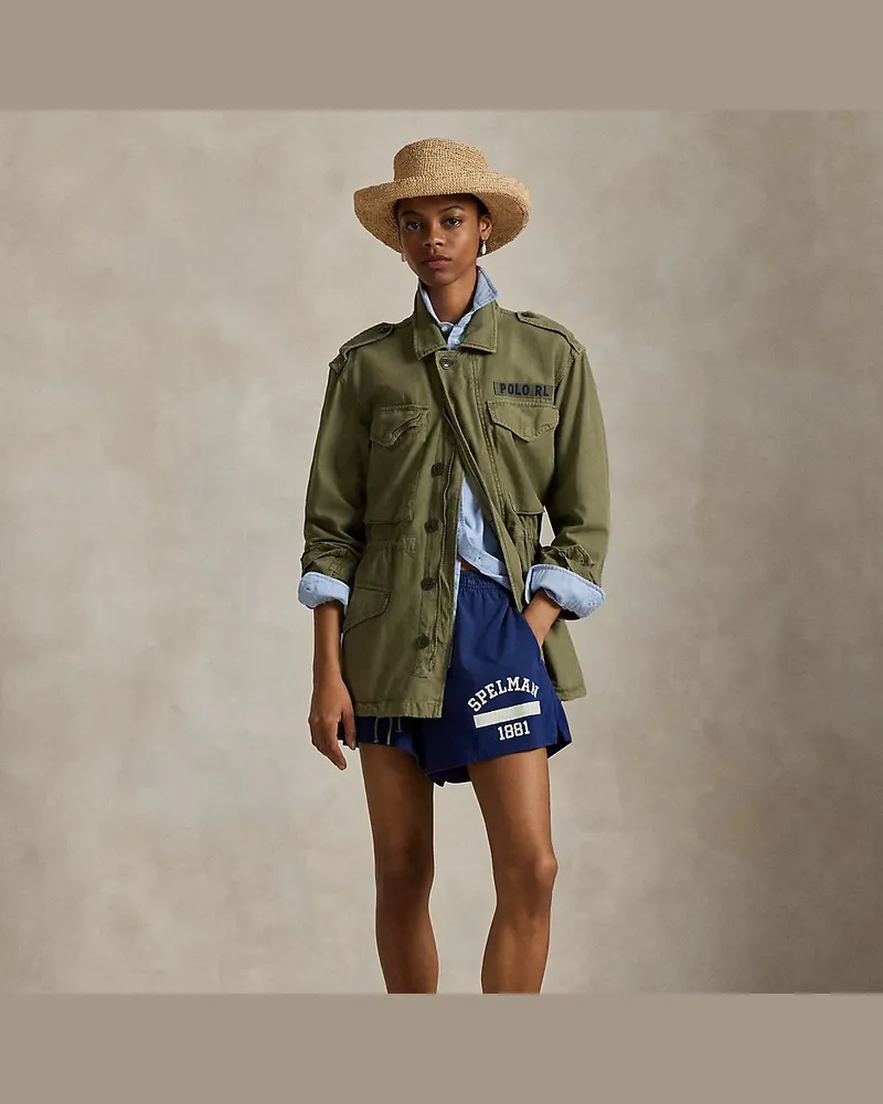 Ralph Lauren Die Shorts Spelman College aus Jersey Blue