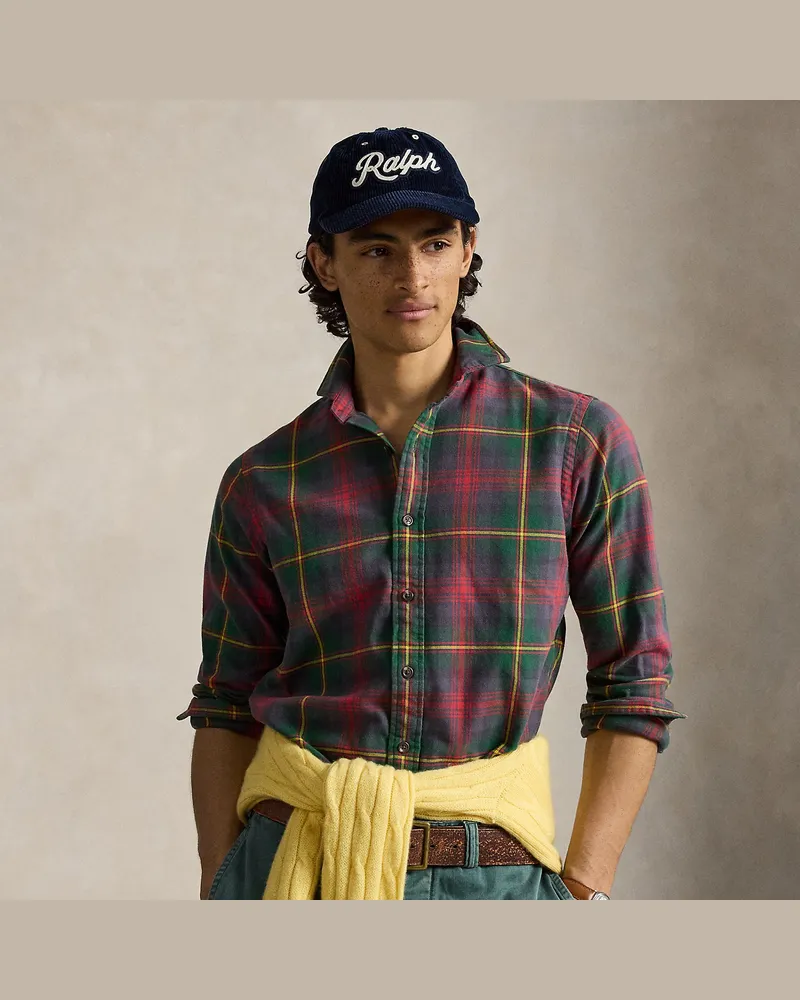Ralph Lauren Kariertes Classic-Fit Flanellhemd Multi