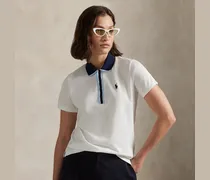 Tailored-Fit Poloshirt aus Jersey