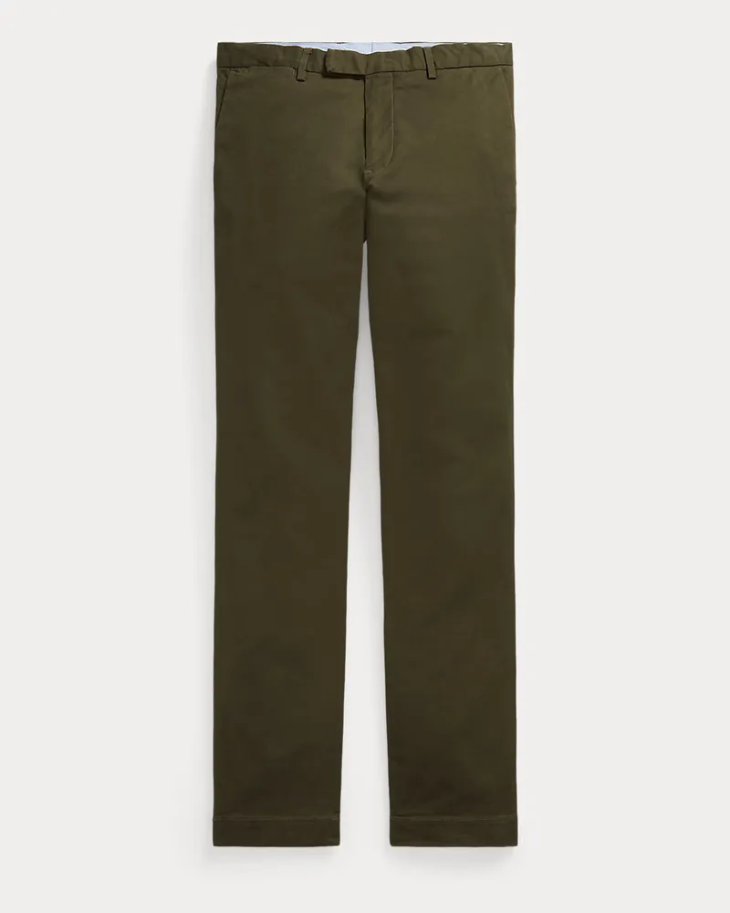 Ralph Lauren Chinohose Greenwich im Slim-Fit Green