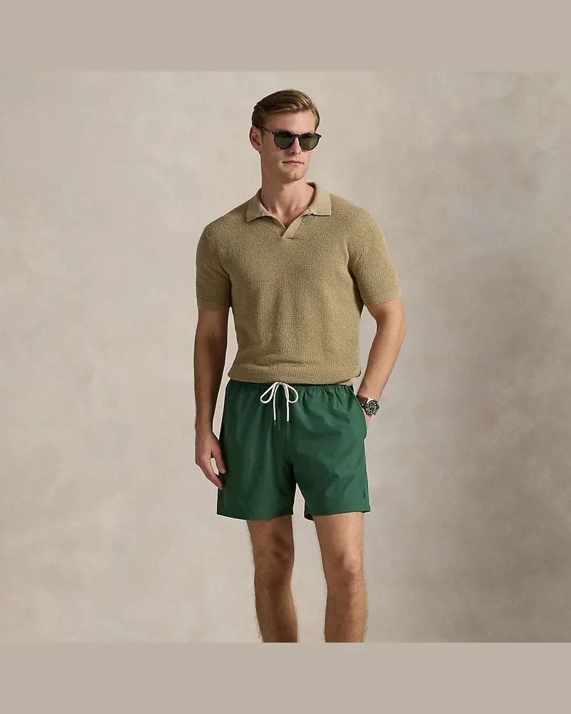 Ralph Lauren Klassische Badeshorts Traveler Green