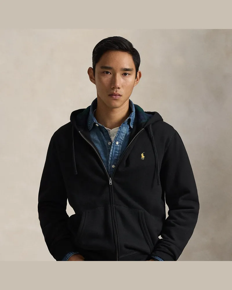 Ralph Lauren Die RL-Kapuzenjacke aus Fleece Black