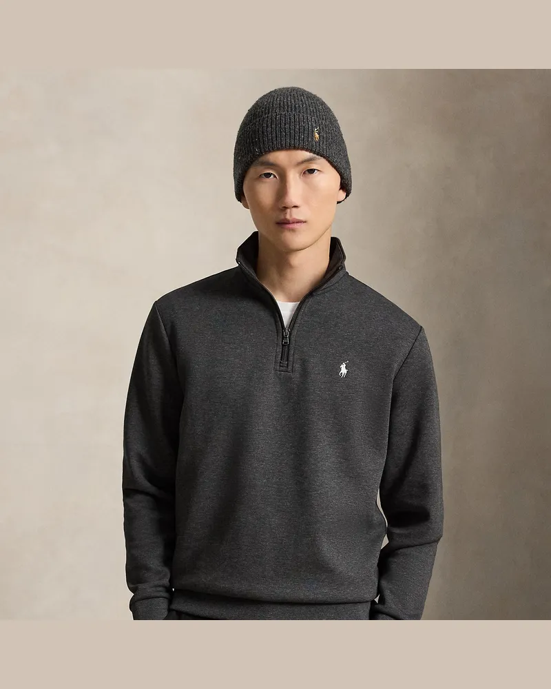 Ralph Lauren Pullover mit Viertelreißverschluss Grey