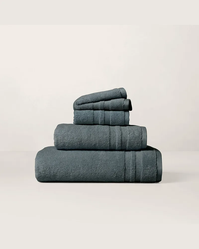 Ralph Lauren Home Badetücher und Fußmatte Payton Grey