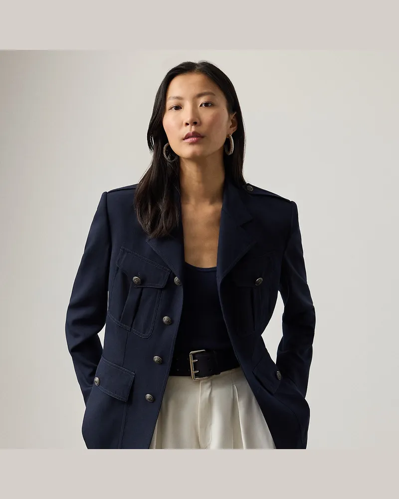 Ralph Lauren Jacke Annabeth aus Grain de Poudre Blue