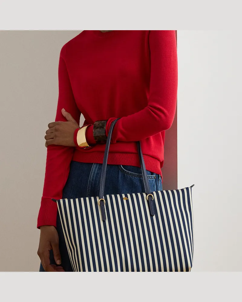 Ralph Lauren Mittelgroße Nylon-Tragetasche Keaton Multi