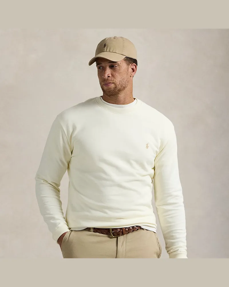 Ralph Lauren Große Größen - Sweatshirt aus Loopback-Fleece Cream