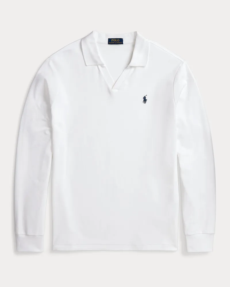 Ralph Lauren Classic-Fit Poloshirt aus Baumwolle White