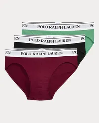 Ralph Lauren 3er-Pack Baumwollslips mit Stretch Multi