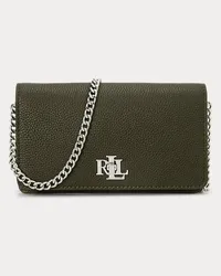 Ralph Lauren Umhänge-Techniktasche mit Drehverschluss Green