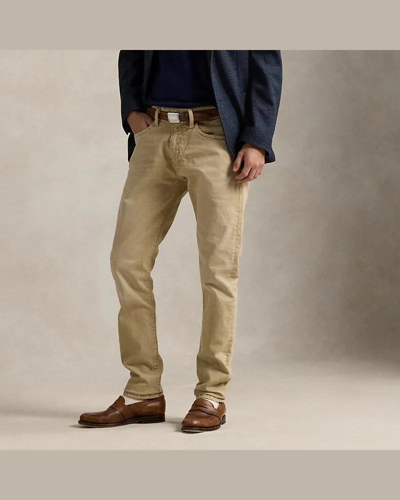 Ralph Lauren Stretchjeans Sullivan Slim mit Pony Tan