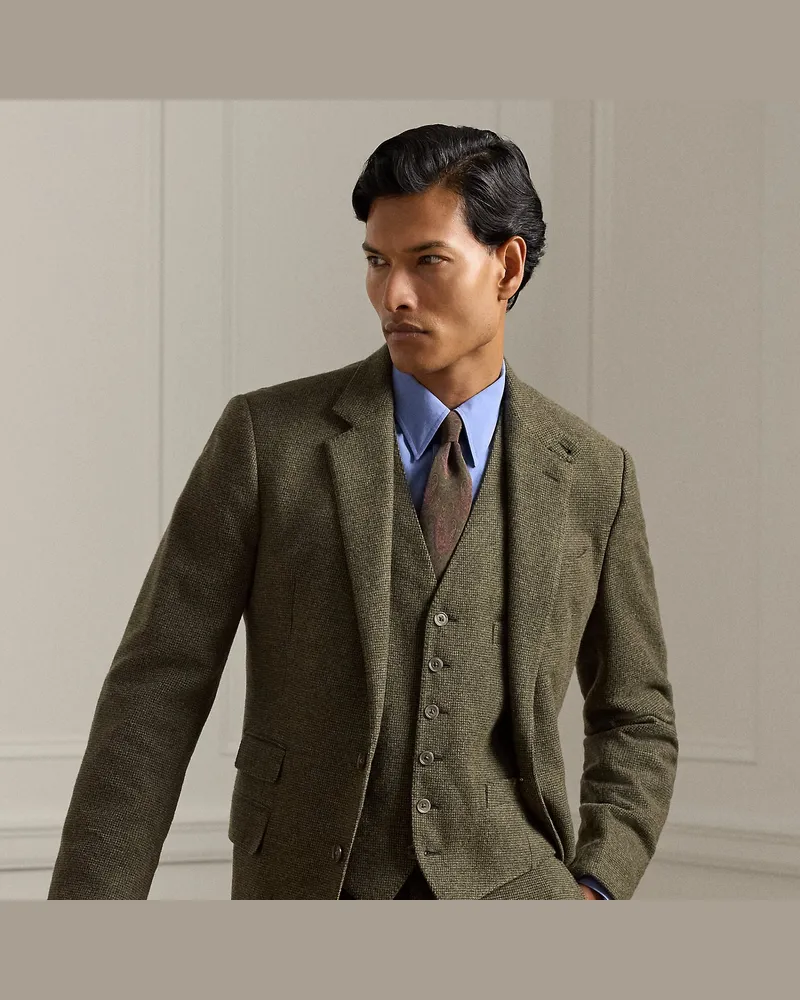 Ralph Lauren Handgeschneiderte Jacke Kent Green