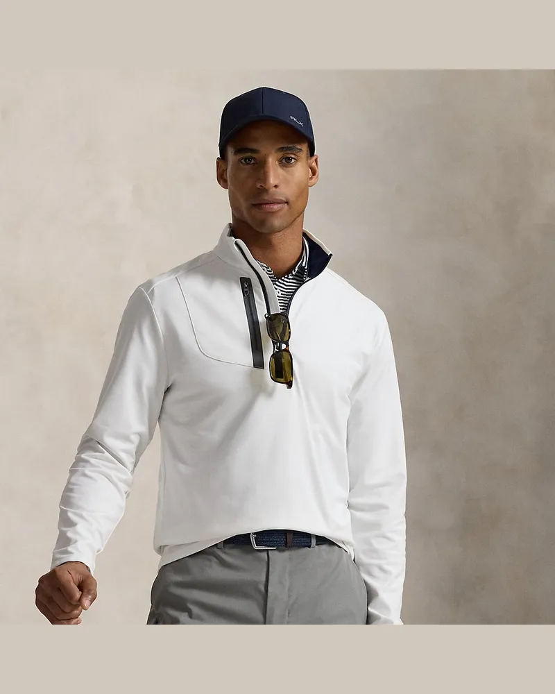 Ralph Lauren Pullover aus Stretchjersey White